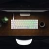 White Shark GK-004231 SHINOBI-2 Mech Keyboard White Us Brown Switches - (SHINOBI-2-W-US-BROWN.SW)
