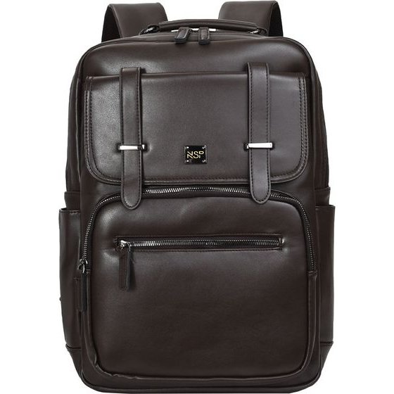 NSP N100 Styler ������ ������/Backpack �� ���� Laptop 16in/26L ��������� BROWN