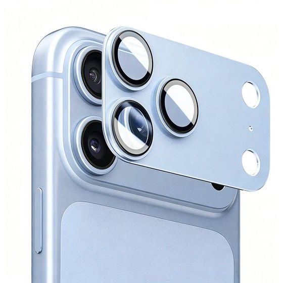 Lito - Crown Halo AR + AF Camera Lens - iPhone 18 Pro - Light Blue