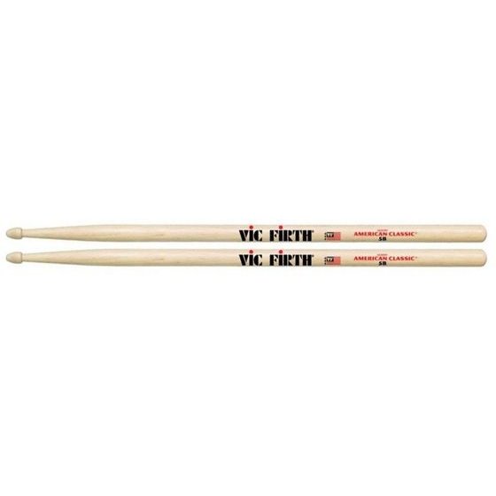 VIC FIRTH 5B American Classic Hickory - Wooden Drum Sticks - (Vic FIRTH)