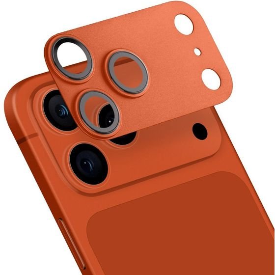 OBAL:Me Camera Island Lens Protector For Apple Iphone 17 Pro Max Cosmic Orange - (57983131214)