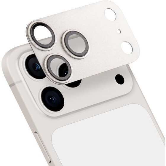 OBAL:Me Camera Island Lens Protector For Apple Iphone 17 Pro Max Silver - (57983131212)
