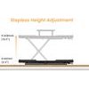 Powertech ������������ ������� �������� ����������� ����/���� laptop, 790x540x62-420mm, ������ - (PT-1664)