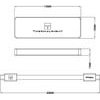 Thermalright Storage - Case - M.2 Nvme M-Key 20 Gbps - HR-EB101 - (HR-EB101-BK)