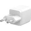 4sMarts Wall Charger Pdplug Sic Dual 45W 2xUSB-C White - (552045)