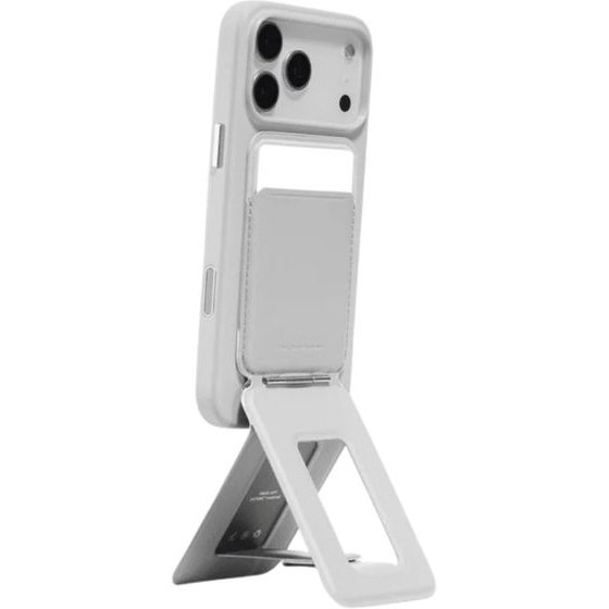 Moft Magnetic Wallet and Phone Stand Movas Tripod Magsafe Blue - (MS027WA-1-ME-MCGY)