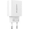 Wozinsky 20W USB-A USB-C Wall Charger With 1m USB-C - USB-C Cable - White 5907769388149 - (WLS-20W)