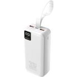 Wozinsky W8-W 30000mAh 30W Powerbank 2x USB-A And USB-C With Flashlight - White 5907769388118 - (WZ8-W)