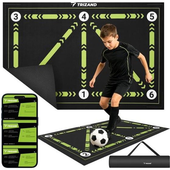 Trizand 60x90cm Soccer Training Mat - (19445-0)