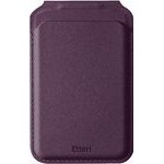 Etteri Trio Mag Wallet With Stand Dark cherry