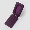 Etteri Trio Mag Wallet With Stand Dark cherry