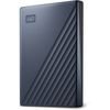 Western Digital My Passport Ultra External Hard Drive 5 Tb Usb Type-C 3.2 Gen 1 (3.1 Gen 1) Blue - (WDBFTM0050BBL-WESN)