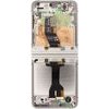 Samsung Lcd Display + Touch Unit + Front Cover F761 Galaxy Z Flip 7 Fe 5G White (Service Pack) - (GH82-37734B)