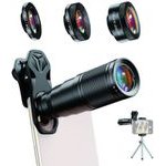 APEXEL ��� ����� ��� Smartphone �� �������, 4 �� 1, 22x Zoom - (22X105-4IN1)