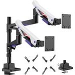 Brateck Gaming ���� �������� ��� 2x ������ 24-57, ��� 27kg, Heavy Duty - (LDT95-C024UCP)