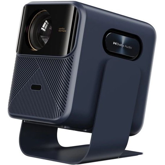 Wanbo Portable Smart Projector - Mozart 1 S - Deep Night, 8K, 1200 ANSI, HDR10, Vidaa OS, Dolby Audio - (MOZART-1-S)