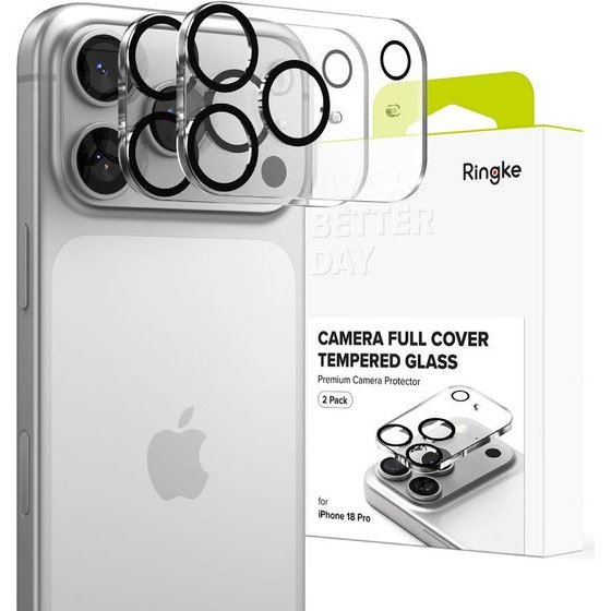 Ringke Oslona Aparatu Camera Full Cover 2-Pack Iphone 18 Pro BLACK