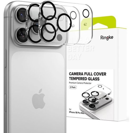 Ringke Oslona Aparatu Camera Full Cover 2-Pack Iphone 18 Pro Max BLACK