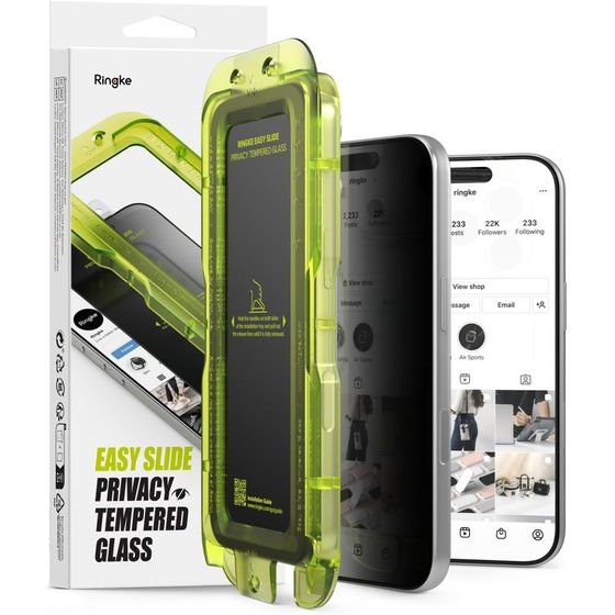 Ringke Szklo Prywatyzujace Easy Slide 2-Pack Iphone 18 Pro Max PRIVACY