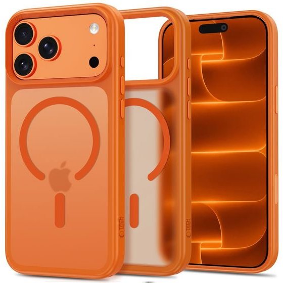 Tech-Protect Magmat Magsafe Cc Iphone 17 Pro / 18 Pro Matte Cosmic ORANGE