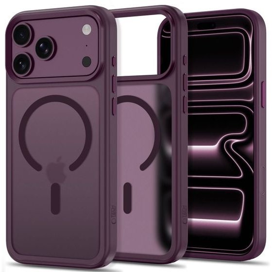 Tech-Protect Magmat Magsafe Cc Iphone 17 Pro Max / 18 Pro Max Matte BURGUNDY