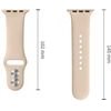 Tech-Protect Silicone Apple Watch 8 / 9 / 10 / 11 / 12 / Se / Ultra (44 / 45 / 46 / 49 MM) WALNUT