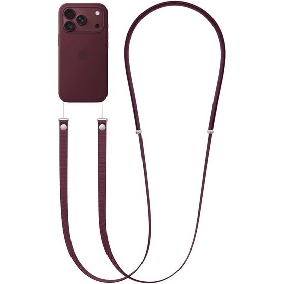 Apple Crossbody Strap Burgundy - (MK974ZM/A)