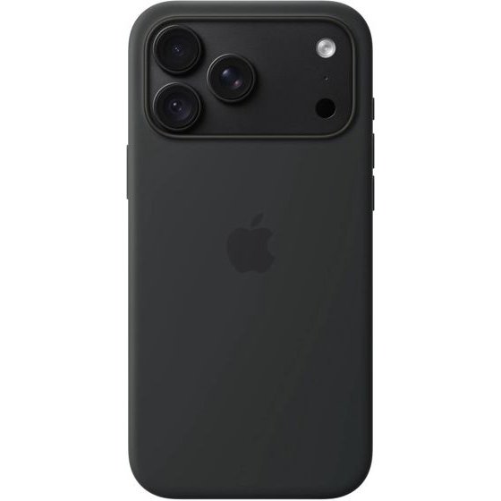 Apple Iphone 18 Pro Max Silicone Case With Magsafe Black - (MK954ZM/A)