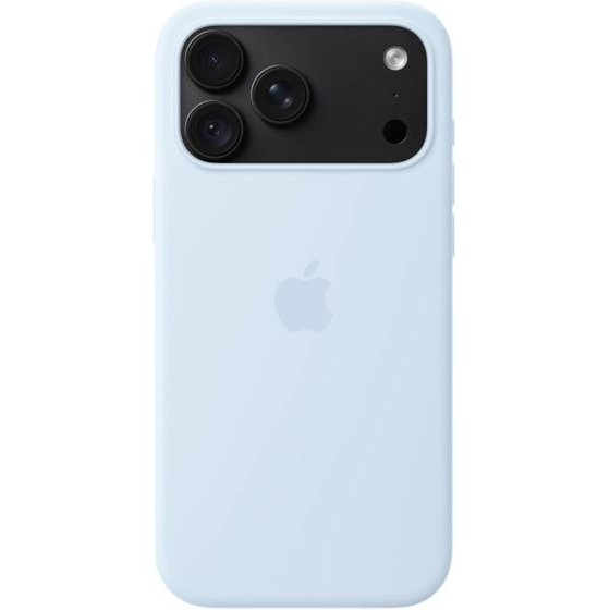 Apple Iphone 18 Pro Max Silicone Case With Magsafe Crisp Blue - (MK934ZM/A)