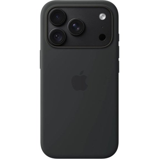 Apple Iphone 18 Pro Silicone Case With Magsafe Black - (MK8Y4ZM/A)