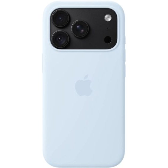 Apple Iphone 18 Pro Silicone Case With Magsafe Crisp Blue - (MK8W4ZM/A)