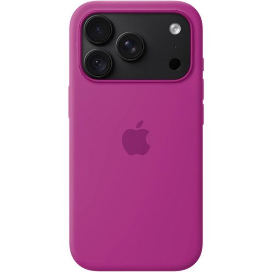 Apple Iphone 18 Pro Silicone Case With Magsafe Magenta - (MK8T4ZM/A)