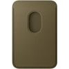 Apple Iphone Finewoven Wallet With Magsafe Dark Olive - (MK9K4ZM/A)