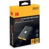 Kodak Solid State Drive (External SSD) X210S, 250Gb - (EKSSD250GX210SK)