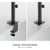 Sbox Desktop Monitor Stand 17-32 / 10 Kg / 100x100 Black - (LCD-351/1-3)
