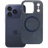 Case For Iphone 18 Pro / 17 Pro Gentleman Mag Cover Compatible With Magsafe Navy Blue OEM