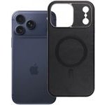 Case For Iphone 18 Pro Max / 17 Pro Max Gentleman Mag Cover Compatible With Magsafe Black OEM