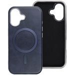 Case For Iphone 18 Pro Max / 17 Pro Max Gentleman Mag Cover Compatible With Magsafe Navy Blue OEM