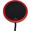 All New , Wireless Charger, ultra thin, for telephone, red, 5/9V, 10W, overtemperature protection, Qi - (WP315-R)