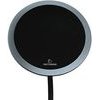 All New , Wireless Charger, ultra thin, for telephone, silver, 5/9V, 10W, overtemperature protection, Qi - (WP315-G)