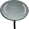 All New , Wireless Charger, ultra thin, for telephone, silver, 5/9V, 10W, overtemperature protection, Qi - (WP315-G)