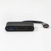 All New USB/Video converter + HUB, DP Alt Mode, USB C M - HDMI F + USB C F (PD) + USB A F, black, box 4K2K@30Hz, USB Power Deliver - (KAU3CK1SPB0W)