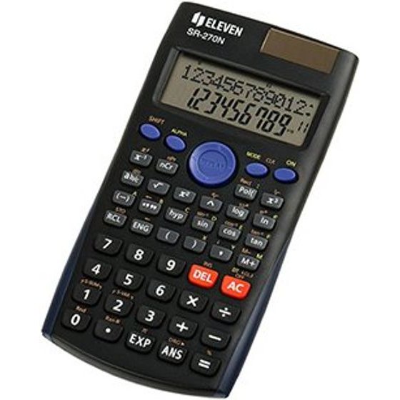Evolis Eleven Calculator SR-270N, black, school - (ACELR270NV1B)