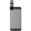 Loukin Lens for mobile phone, with clip, plastic/aluminium, black, 3in1 - (OFLU003M3P0B)