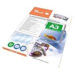 Peach Foil laminating, A3, 80mic, transparent, thermal, 100pcs - (PP580-01)