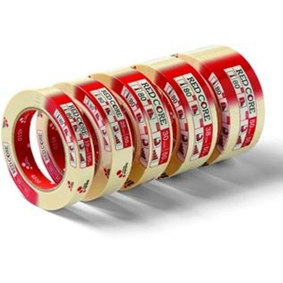 Schuller Ehklar Adhesive tape, RED CORE, camouflage, Schuller Eh,klar, yellow, 30mm, 50m - (45106)