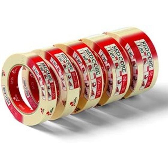 Schuller Ehklar Adhesive tape, RED CORE, camouflage, Schuller Eh,klar, yellow, 50mm, 50m - (45109)