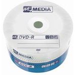 Simandl MyMedia DVD-R, 4.7GB, 16x, wrap, 50-pack, without printing possibility, 12cm, for data archiving - (69200)
