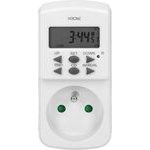 Virone Socket with electronic timer Mini 230V, 50Hz, max. 1800W, white, , timer, 10 programs, 2P+Z - (DT-2)