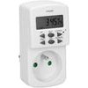 Virone Socket with electronic timer Mini 230V, 50Hz, max. 1800W, white, , timer, 10 programs, 2P+Z - (DT-2)
